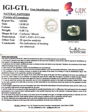6.48/CT Natural Ceylonese Pukhraj with Govt Lab Certificate-67710
